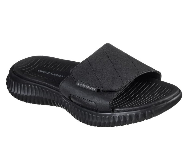 Skechers Elite Flex - Trevera - Mens Slide Black [AU-QL6291]